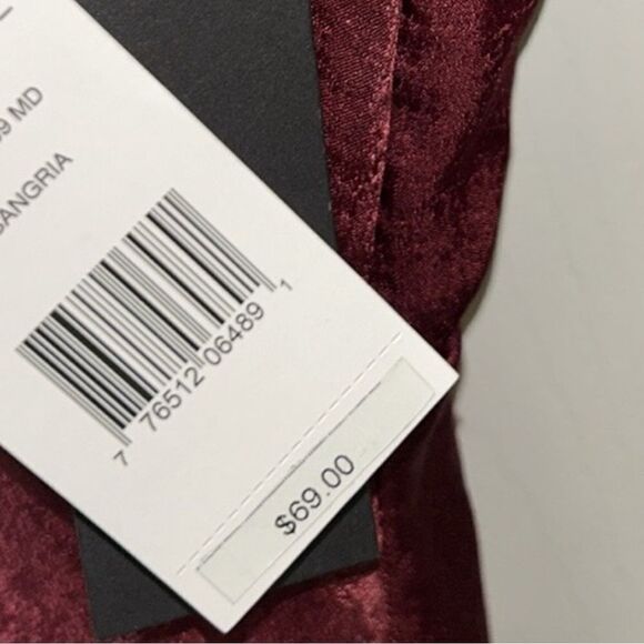 Black Tape Burgundy Mini Fit & Flare
Dress(Size Small) - Picture 6 of 8